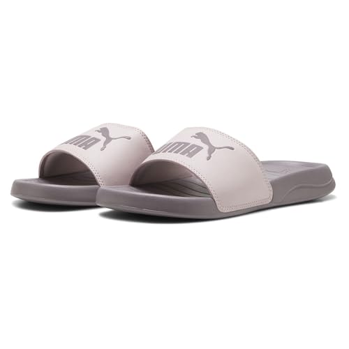 PUMA Sandales Popcat 20Slide unisexe, Confiture de prune brume mauve, 38 EU
