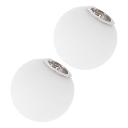 VICASKY y Fácil Instalación Recambio de Blanco Diseño Elegante Pack de 2 Piezas Resistentes a Impactos para Dormitorios y Comedores