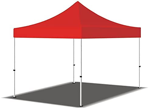 DTC 10x10ft Commercial Steel Gazebo Tent (White, Waterproof, UV Resistant, 3x3mtr)