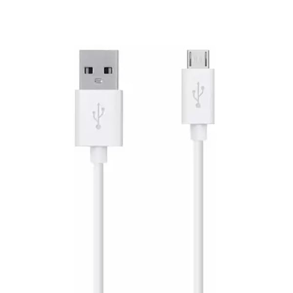 Micro USB Data Cable| Quick-Fast Charging Cable| Transfer Android Cable (2.4 Amp White)