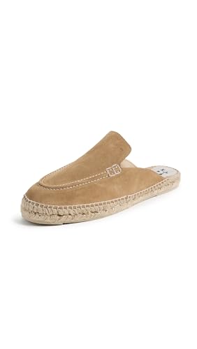 manebi Men's Suede Traveler Mule Espadrilles