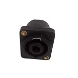 Origen: China Conector Speakon hembra nl4fx de 4 pines Power Plug, diseño práctico y duradero