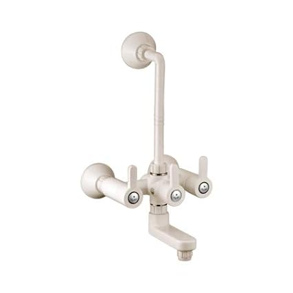 Pearl Superb Wall Mixer with L Bend (Ivory)