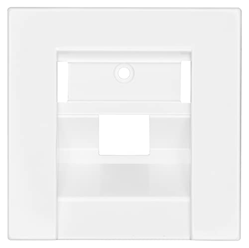 Opus 512.450.37 Mod./ISDN Abdeck, 1f, 55 pw, polarweiß