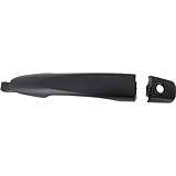 Garage-Pro Exterior Door Handle Compatible with 2017-2020 Nissan Rogue, Fits 2020-2021 Nissan Versa & 2018-2021 Nissan Kicks Front, Driver Side Textured Black