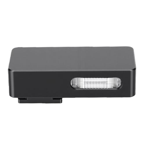AKLOSIPY Flash de Cámara Apto para, 2 Modos Ajustables, Luz de Flash de Cámara Recargable Tipo C con Interruptor de Tecla de Encendido Simple, Ideal para Varios Escenarios