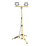 Ledvion Doppio Faro LED 2x20W 4000lm 6500K IP65 con Treppiede