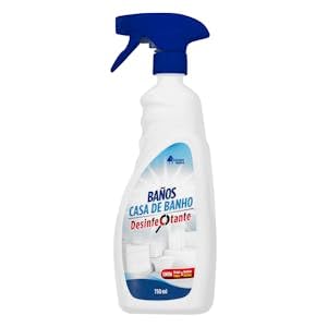 Limpiador Baños desinfectante Bosque Verde con pistola Botella 750 ml Pack 2