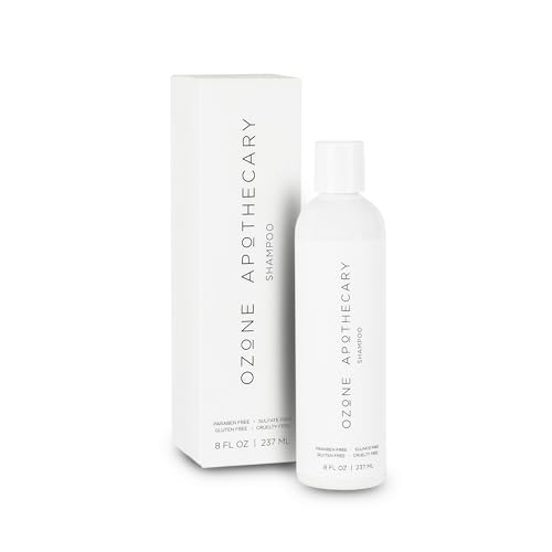 Ozone Apothecary Pet Ozone Shampoo | Ozone Infused Argan Oil Pet Shampoo | Natural Cleanser for Animal Skin and Fur | Ozonated Wash for Dogs & Cats