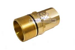 Hydraulic Quick Coupler - Wet Line - Wing Nut - 1
