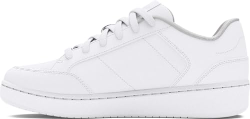 Under Armour - Kids Gs Official Lthr Shoes, Color White (100), Size: 6.5 M US Big Kid