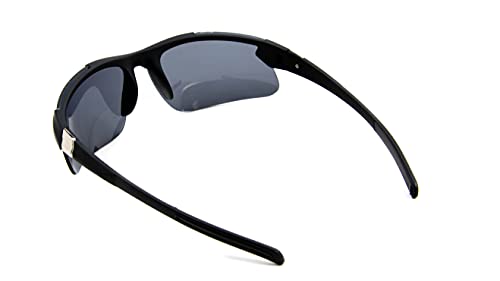 Óculos De Sol Masculino Esportivo Ciclismo C/ Proteção Uv400 (All Black)