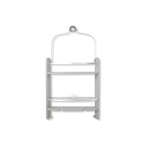 Umbra Aquala Large Shower Caddy with Hooks Cover