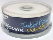 SAMSUNG PLEOMAX DVD-R 8xSpeed 120min/4.7GB WHITE TOP INKJET PRINTABLE ...