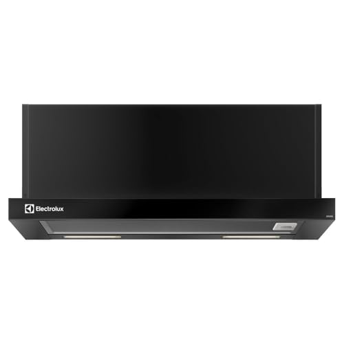 Electrolux Depurador de Ar Electrolux 60cm Retrátil Preto Efficient com Luz de Led (DE6RB) 220V
