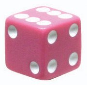 VALVE CAPS TRICK TOP DICE-PINK