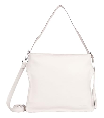 Bolso bandolera Gerry Weber Cadiz Hobo MHZ original en tono Cream White beige.