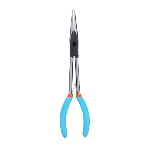 Image of Taparia LN-11 Steel (280mm) Long Nose Econ Plier (Blue and Grey)