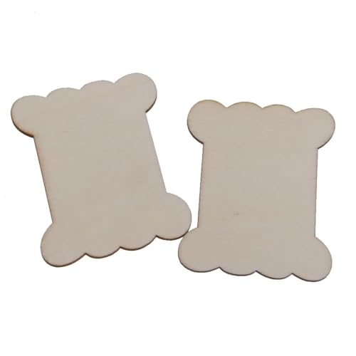 Carretes de madera almacenaje para manualidades y porta bobinas de hilos 8
