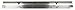 Blodgett BLODGETT 18113 Baking Door Seal Crumb Catcher 44-1/2" Stainless Steel For 1048 321042
