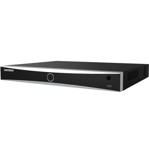 HIKVISION DS-7616NXI-K2/16P Enregistreur vidéo réseau 16 canaux, Multicolore