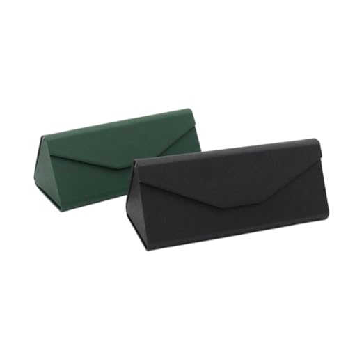 Image of Real Sic Glasses Case for Men and Women - Magnetic Folding Hard Shell Sunglass Holder - Inspired by Solid Color