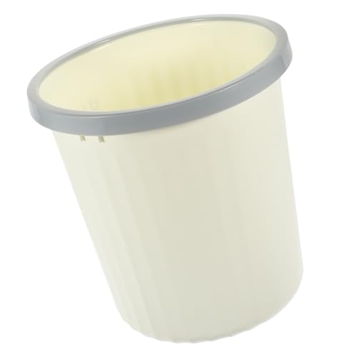 Caneca de basura para hogar 8 litros color beige