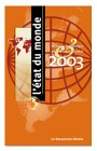 Etat du monde 2003 (L') Collectif