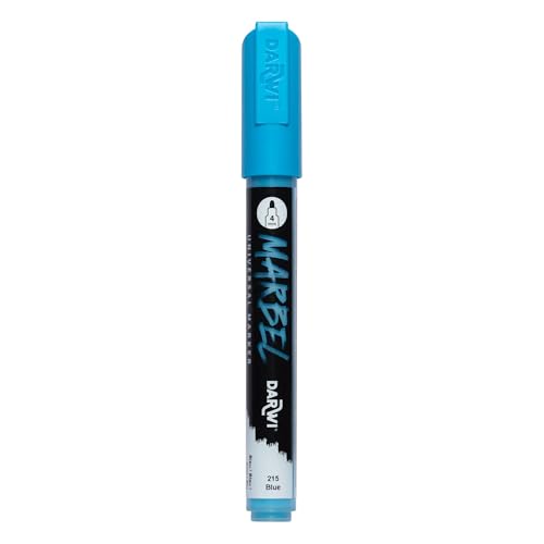 MARBEL - Un Marqueur Universel Pointe Ronde Médium 4mm Bleu N°215 - DA0226004215C