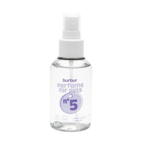 Burbur - Parfum N°7 | 100 ML | für Alle Hundearten und Felltypen | Exklusives Parfum | Faszinierende Mischung aus Mandarine, Veilchen und Zimt Burbur - Parfum N°7 | 100 ML | für Alle Hundearten und Felltypen | Exklusives Parfum | Faszinierende Mischung aus Mandarine, Veilchen und Zimt