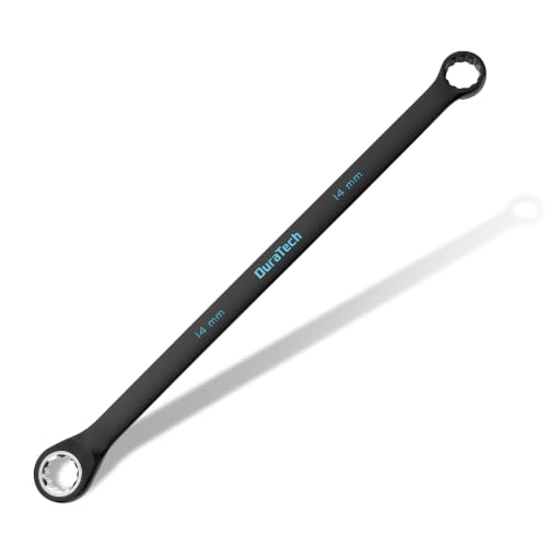 Image of DURATECH 14 mm Extra Long Ratcheting Wrench, Metric, CR-V Steel