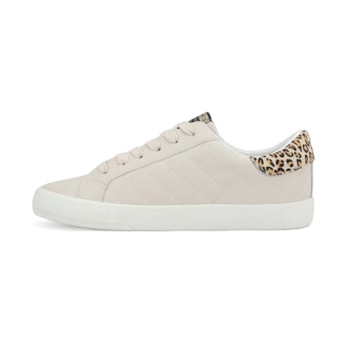 VINTAGE HAVANA Womens Grande Metallic Leopard Slip On Sneakers Shoes Casual - White3