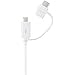Price comparison product image Samsung Original Combo Charge and Sync USB-C/Micro USB Cable - White