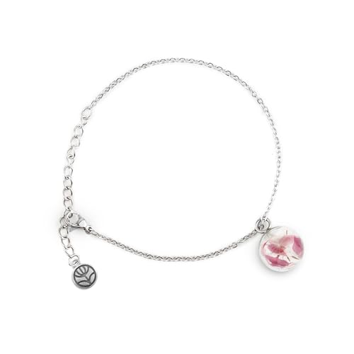 Bracelet Hanami en fleurs de cerisier naturelles | Un morceau de printemps japonais à votre poignet