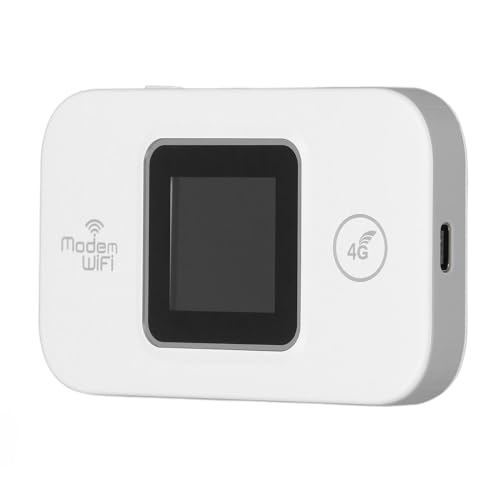 Image of Unlocked 4G LTE Modem - Portable 5G Mobile Router for Phones, Laptops & Tablets - 300Mbps Speed, Connects Up to 10 Devices, Supports Multiple Bands