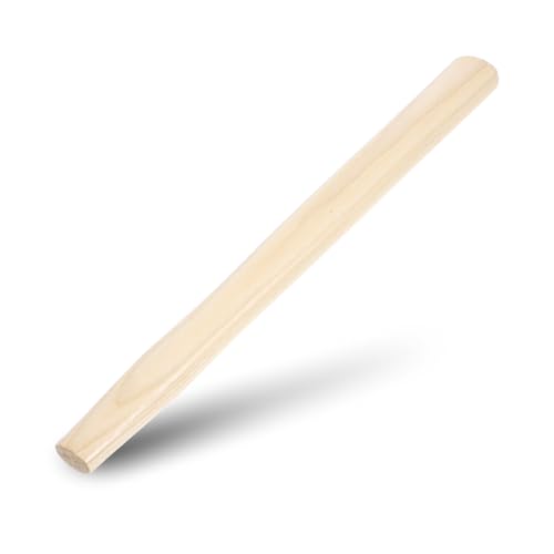 MAGICLULU Manche De Marteau En Bois Ergonomique Pour Remplacement Poignée Robuste Adaptée Aux Et Outils De Camping 11.02 Pouces