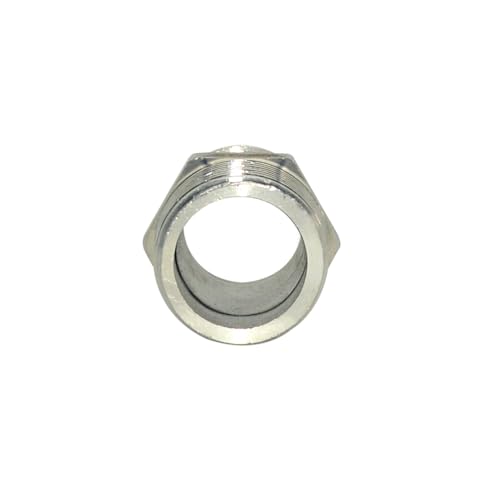 3/4" x 3/4" NPT Male Threaded Hex Nipple,Stainless Steel 304 Quick Coupler Pipe Fitting