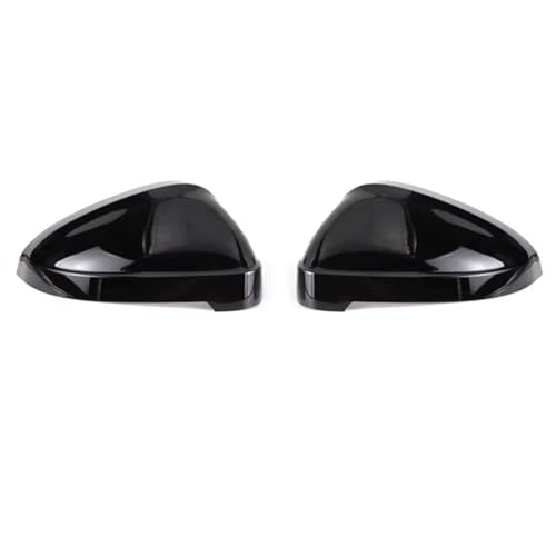 Coques de rétroviseurs argentés mats style d'origine pour finitions auto haut de gamme