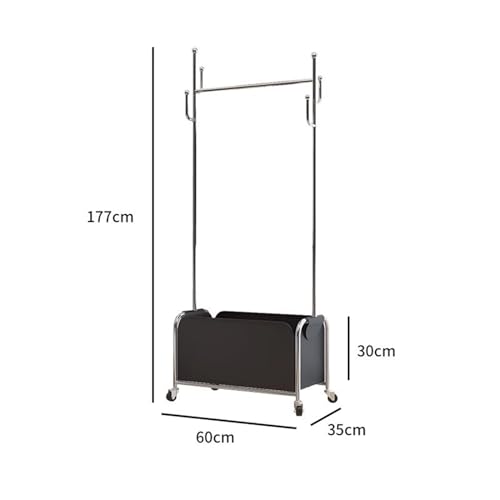 Miroir de Sol pour Chambre à Coucher avec Rangement pour Gagner de l'Espace - 2