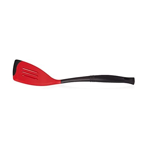 Le Creuset Pfannenwender Premium Edge, Silikon/Nylon, Kirschrot, 93100100060008 Cover