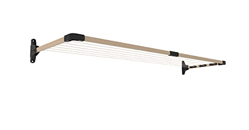 Daytek Mk2 Fold Down Clothesline - Slim, 42.7 Feet Drying Space