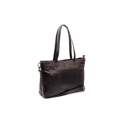 Sac shopper Mosel The Chesterfield Brand l'élégance du cuir marron pour votre ordinateur