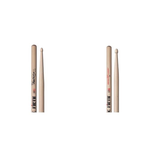 Vic Firth Signature Peter Erskine Ride y American Classic 5A - Set de Baquetas miniatura 1