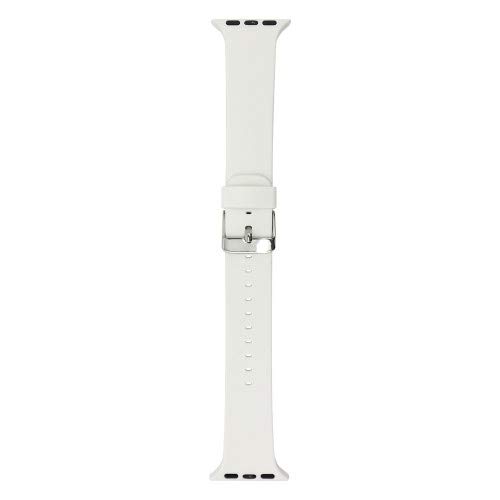 PULSEIRA PARA APPLE WATCH IWILL 42/44 SILICONE FIV BRANCO B-SIL BUC 42 WH