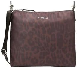 Fiorelli Bolso Cruzado Eden Para Mujer, Elegante Bolso Con Correa Ajustable Y Bolsillos, Negro, Tamaño único