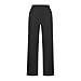 Womens yoga Dress Pants 2025 Wide Leg Pull On Stretchy Work leggings High Waisted Business dressy Casual tall Trousers Slacks with Pockets fall petite tummy control fashion outfits for ladies Black