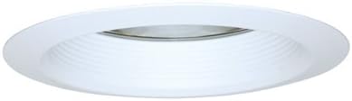 30WATH 6 in. White Metal Baffle