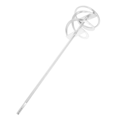 ANDRESLAD Varilla Agitadora Mezclador De Cemento De Perforación Broca Para Mezclar Resina Hormigonera Electrica Hormigonera Para Taladro Mezclador De Sellador Silver Acero Al Carbono 45#