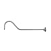 Millennium RGN41-GY Goose Neck from R Series Collection, Galvanized
