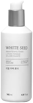 The Face Shop White Seed Brightening Toner with Lupin Seed, Daisy, Niacinamide, Moisturizing & Brightening